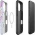 Blue and Purple Marble iPhone 16 Plus Magsafe Impact Case